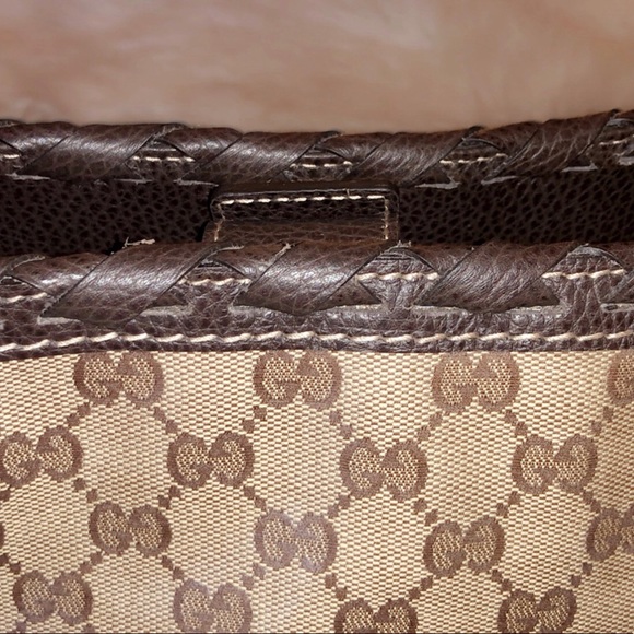 🆕GUCCI GG Crystal Bamboo Tassel Tote Bag - Picture 4 of 8